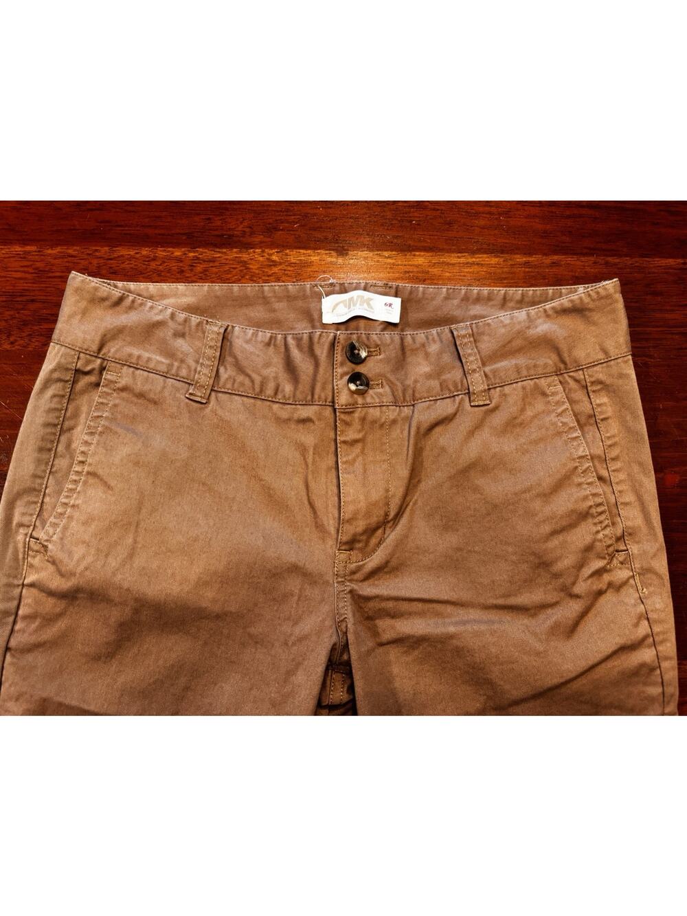 6 R Mountain Khakis Dark Brown Chino Pants Women